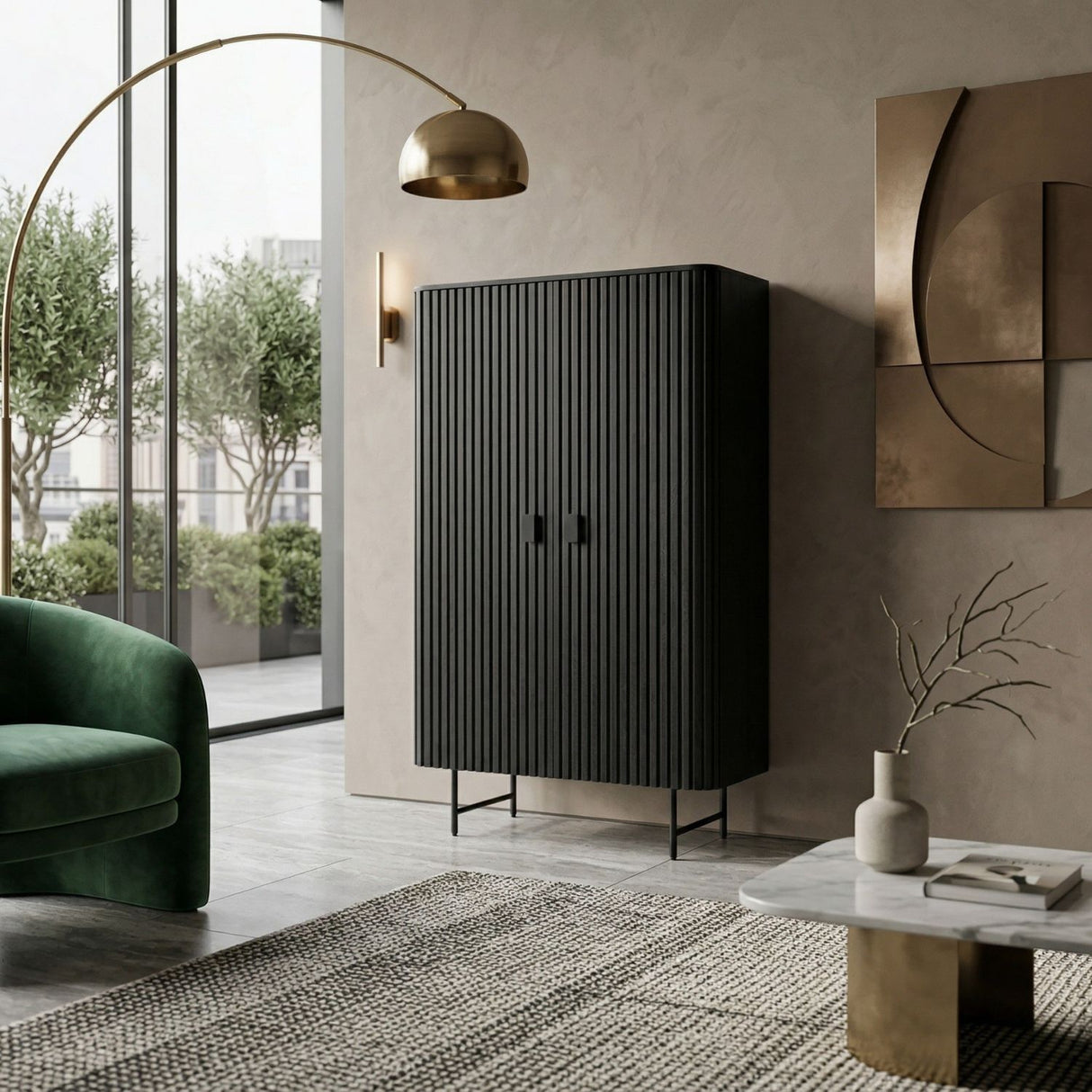 Mango Wood Cabinet | Oroa.com