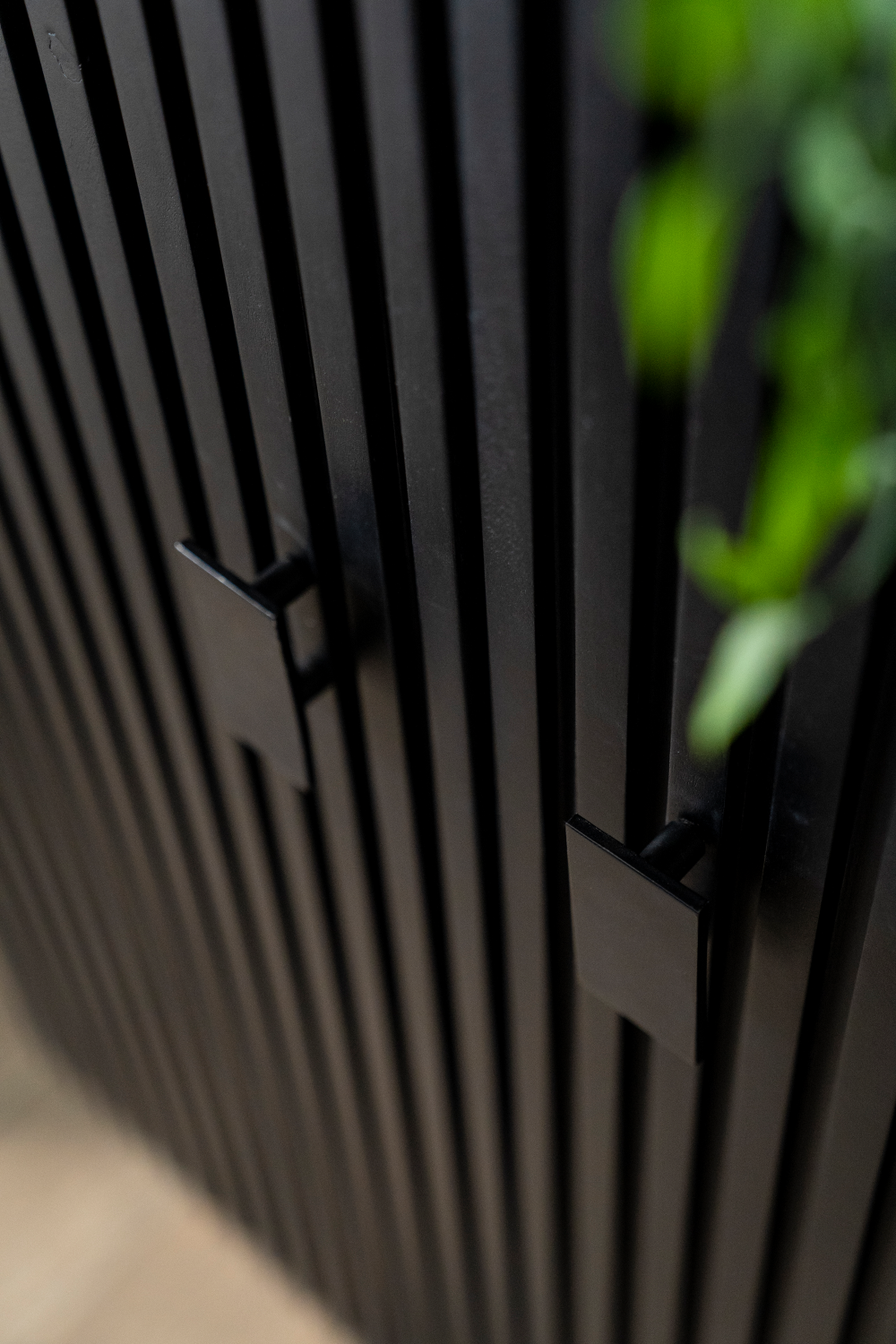 Black Mango Wood Cabinet | Oroa.com