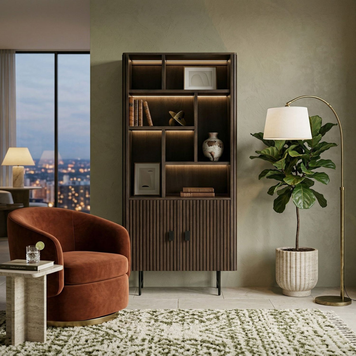 Mango Wood Bookcase | Oroa.com