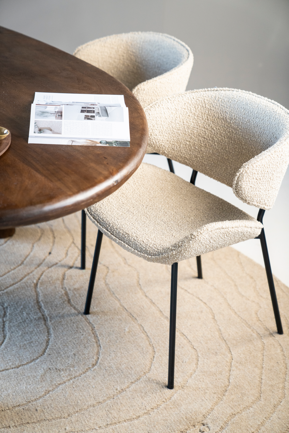 Upholstered Modern Dining Chair | Oroa.com