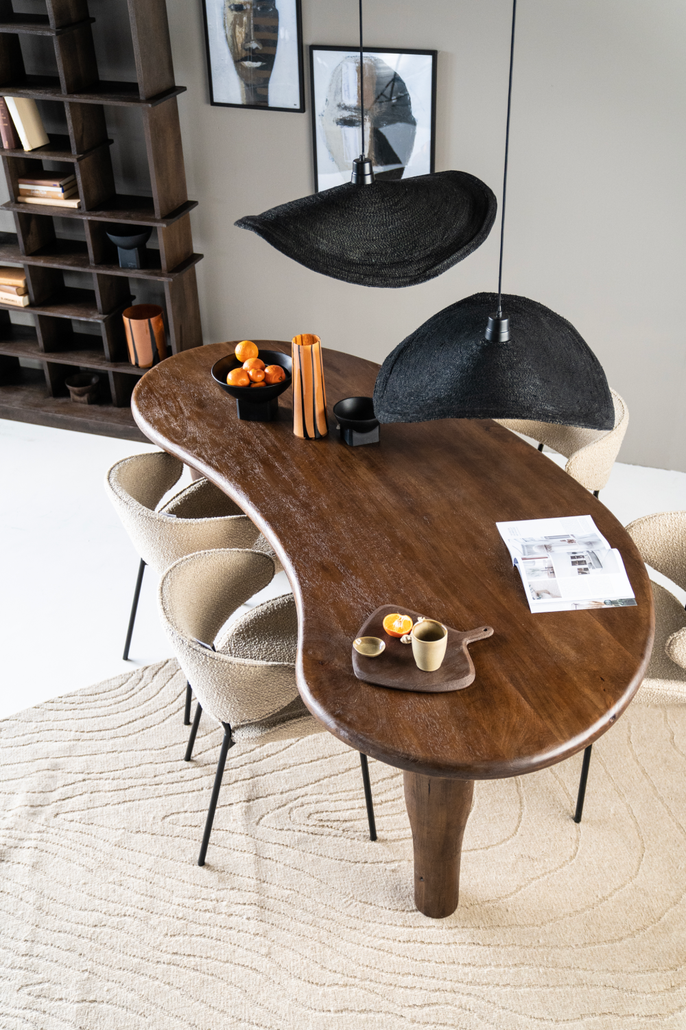 Upholstered Modern Dining Chair | Oroa.com