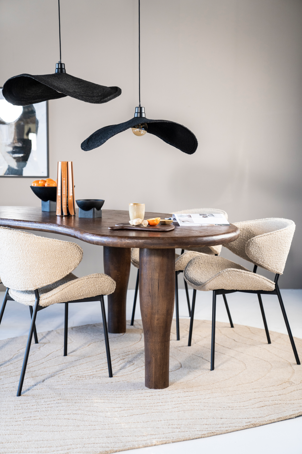 Upholstered Modern Dining Chair | Oroa.com