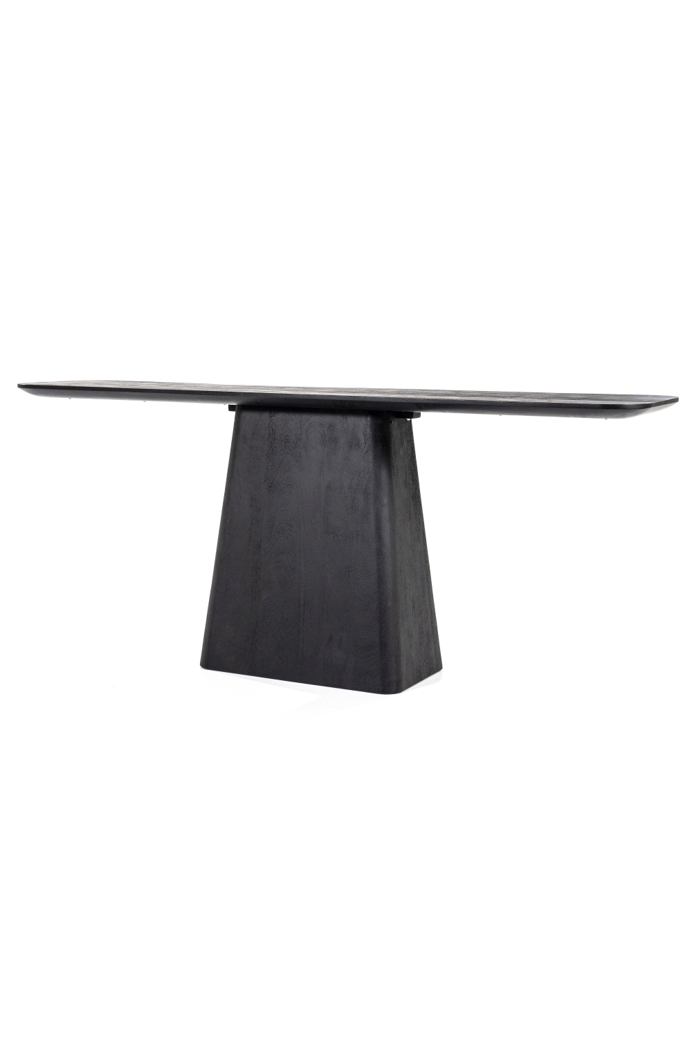 Mango Wood Pedestal Console Table | Eleonora Aron | OROA.com