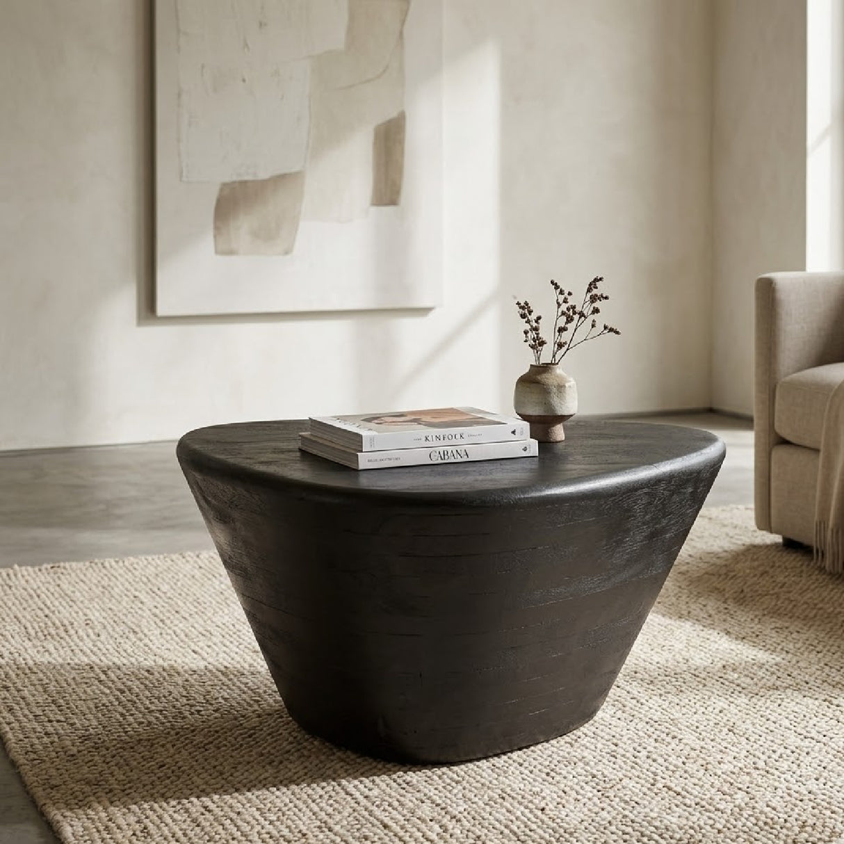 Wooden Free-Form Coffee Table S | Oroa.com