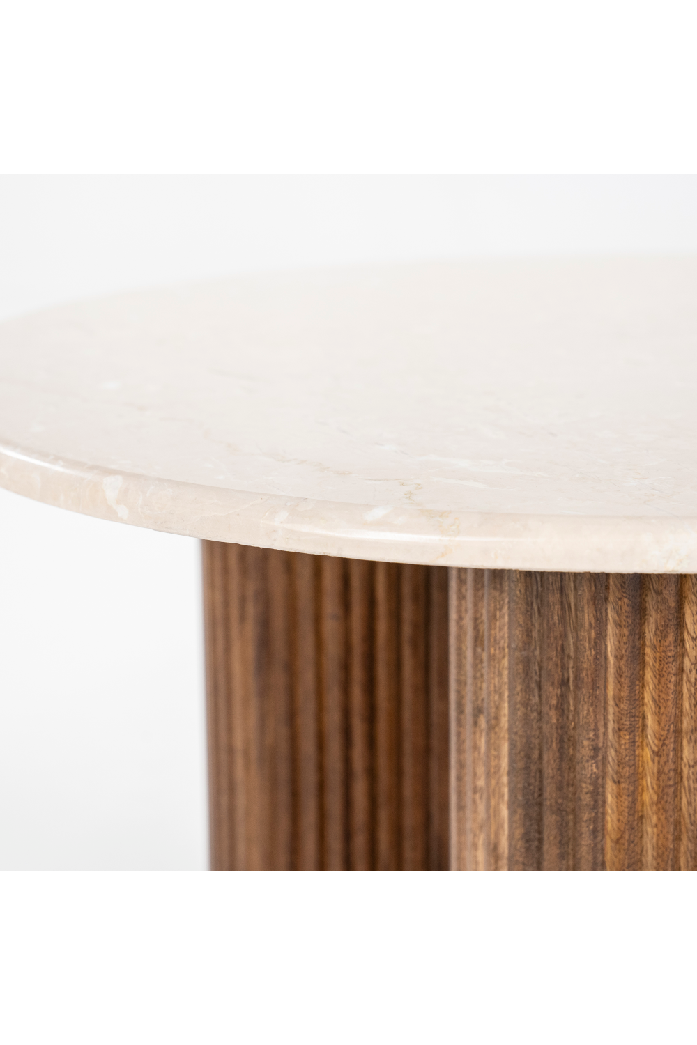 Round Marble Side Table | Eleonora Xavi | OROA.com