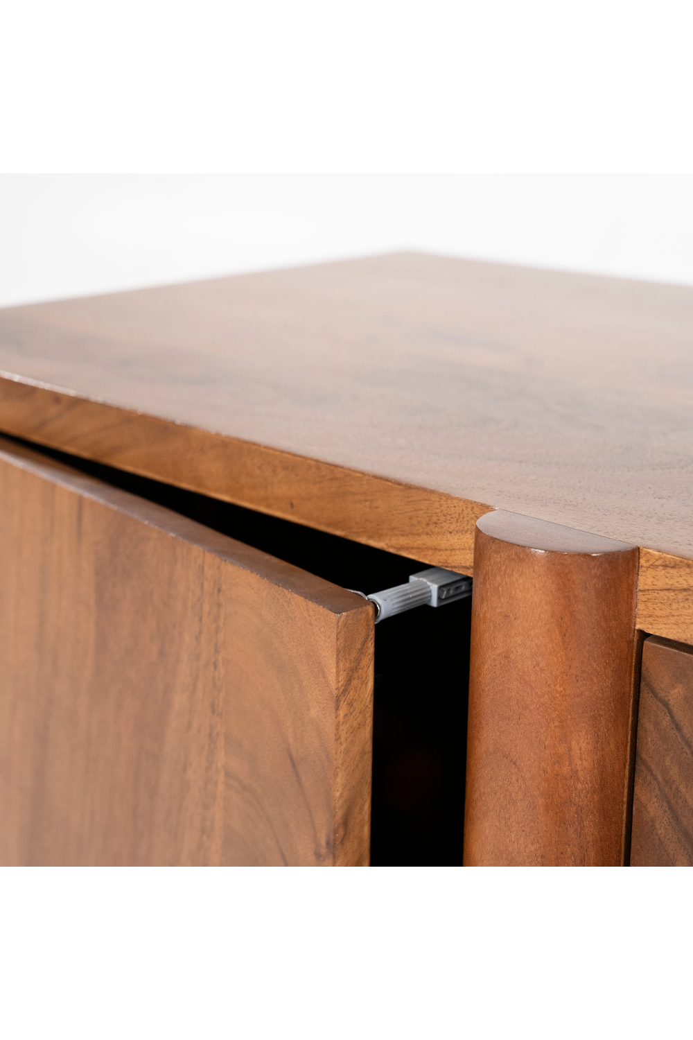 Modern Acacia 4-Door Sideboard | Oroa.com