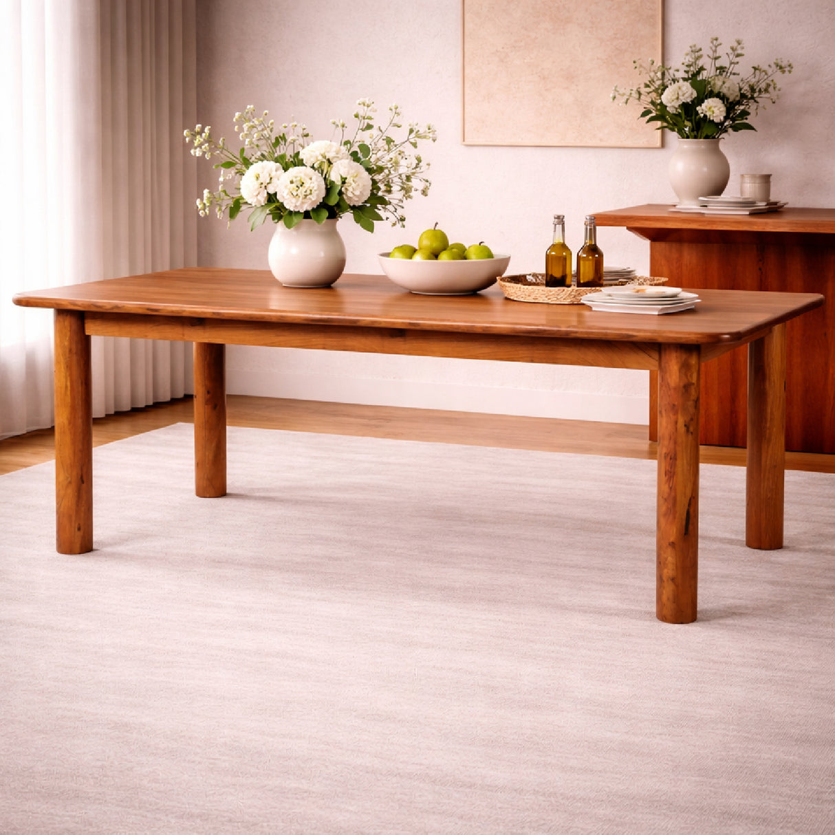 Acacia Farmhouse Dining Table | Oroa.com