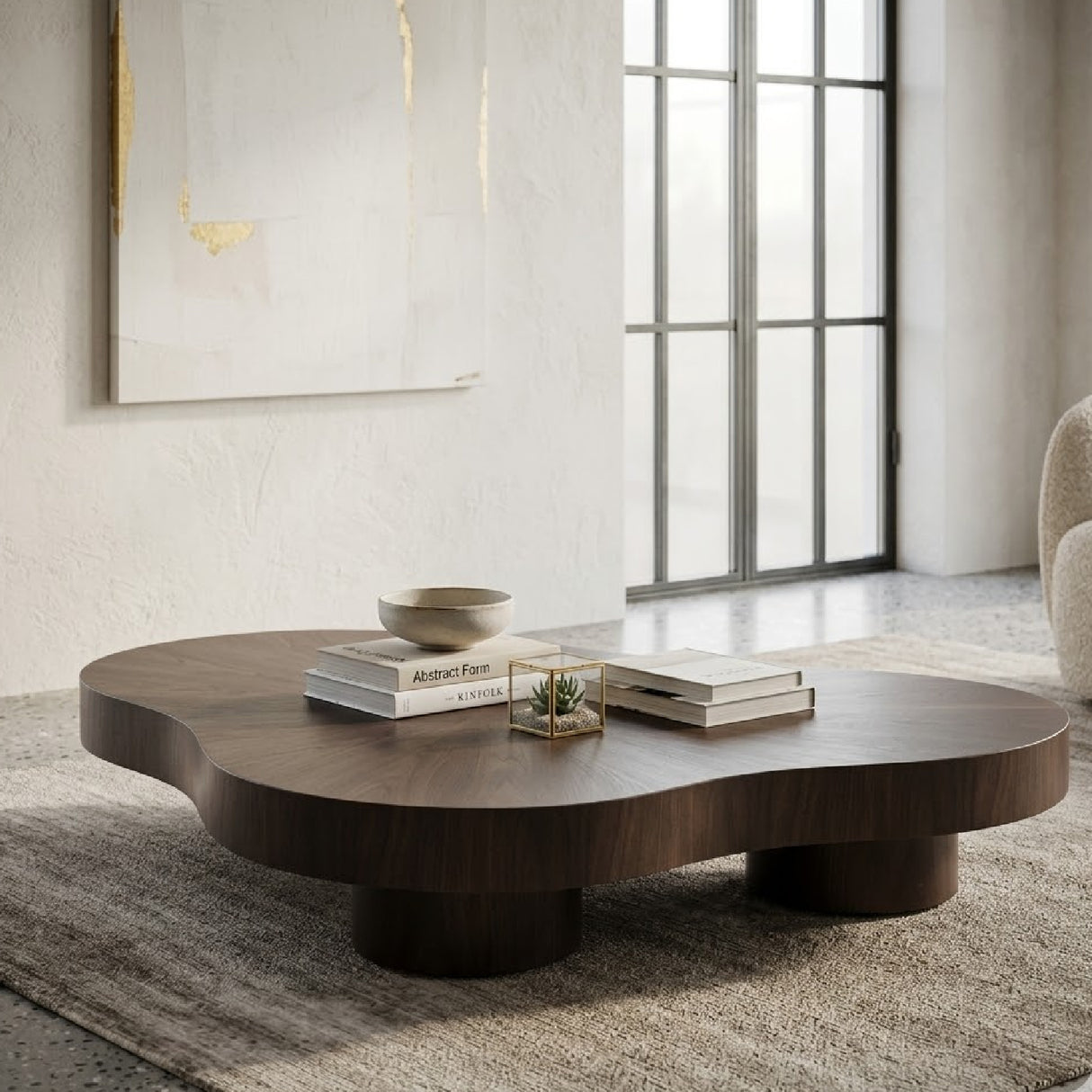 Walnut Organic Coffee Table | Oroa.com