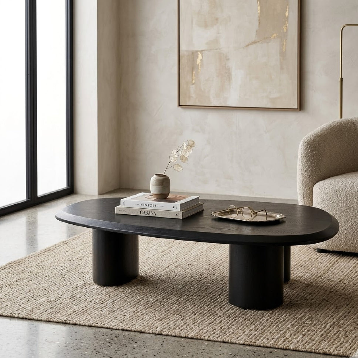 Black Oak Coffee Table | Oroa.com