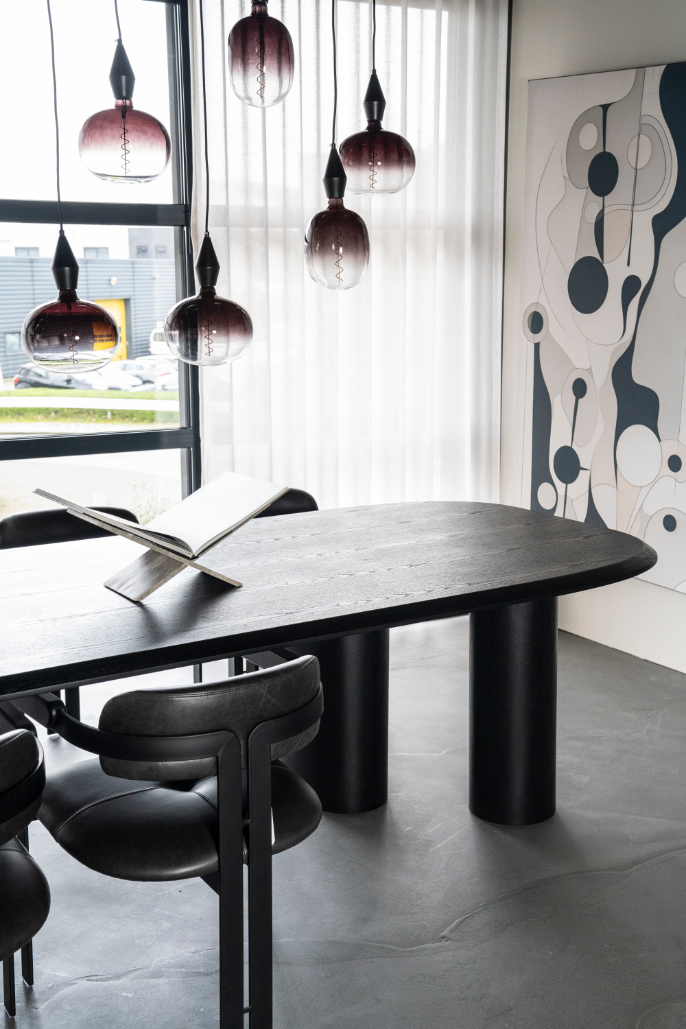 Black Oak Dining Table | Eleonora Walter | OROA.com