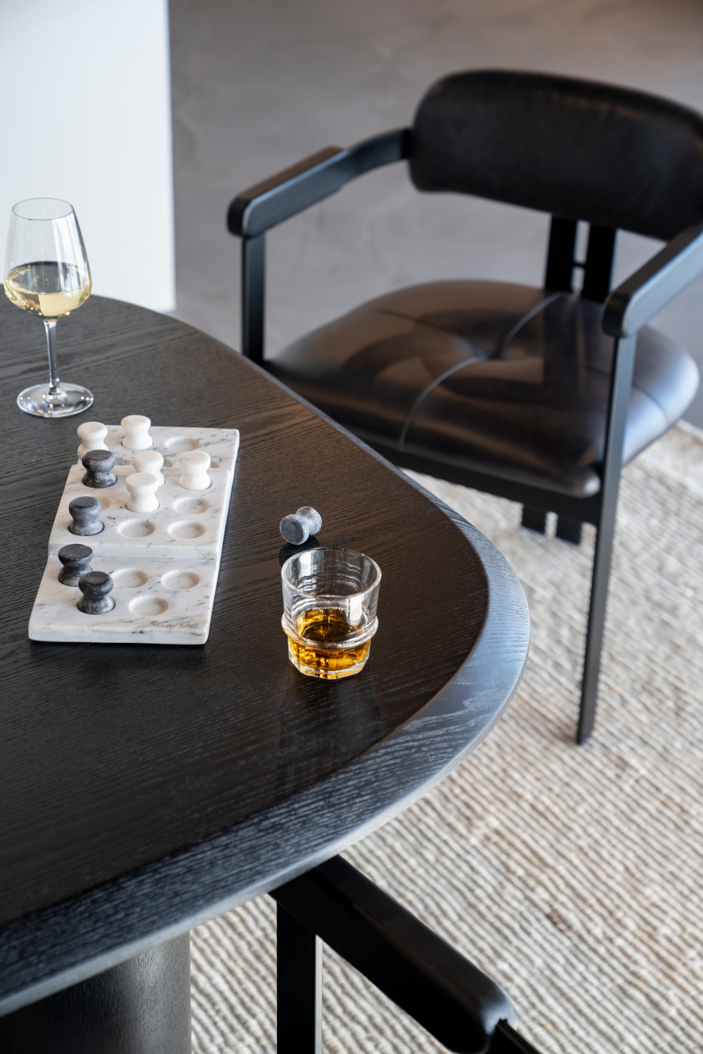 Black Oak Dining Table | Oroa.com
