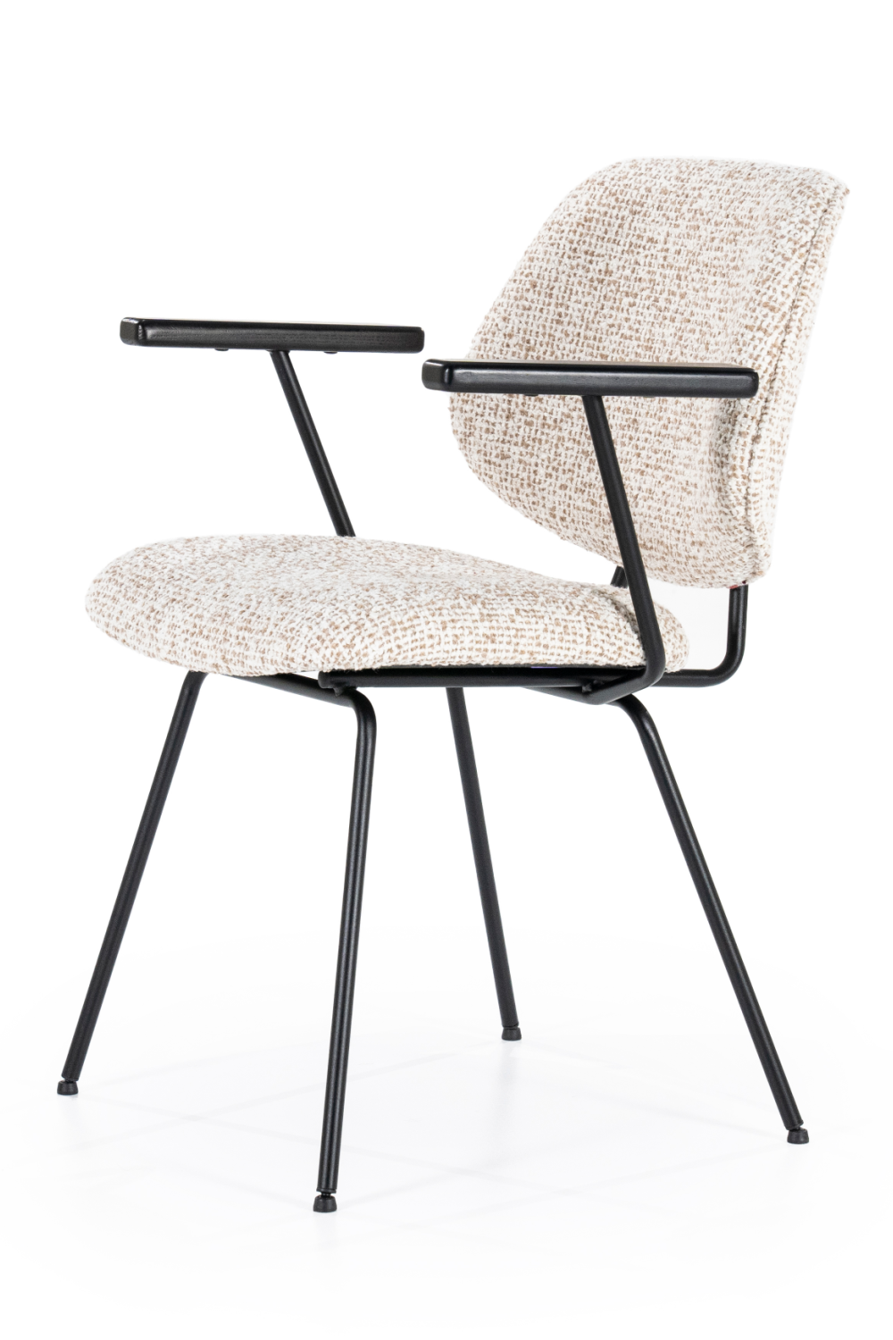 Fabric Upholstered Dining Armchair | Eleonora Jon | OROA.com