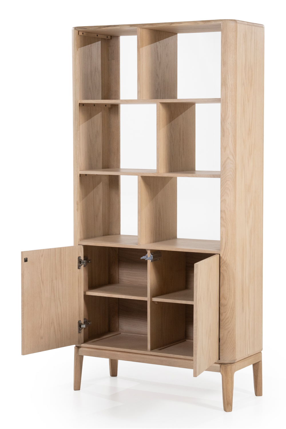 Oak 2-Door Bookcase | Oroa.com