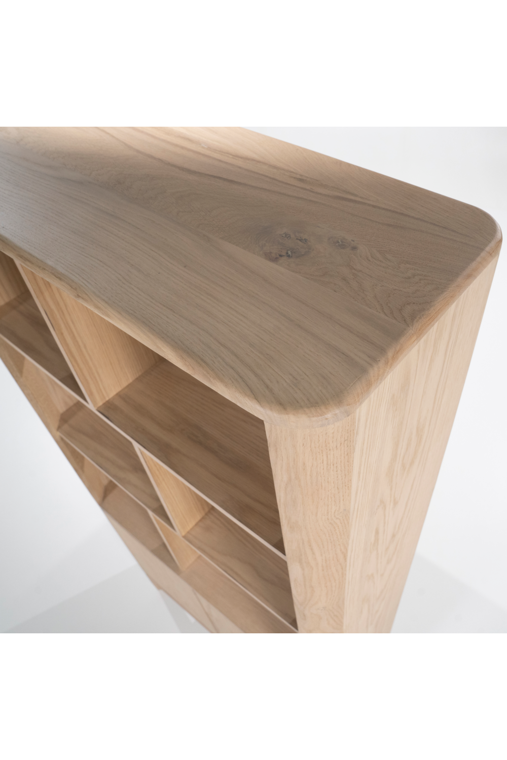 Oak 2-Door Bookcase | Eleonora Harvey | OROA.com