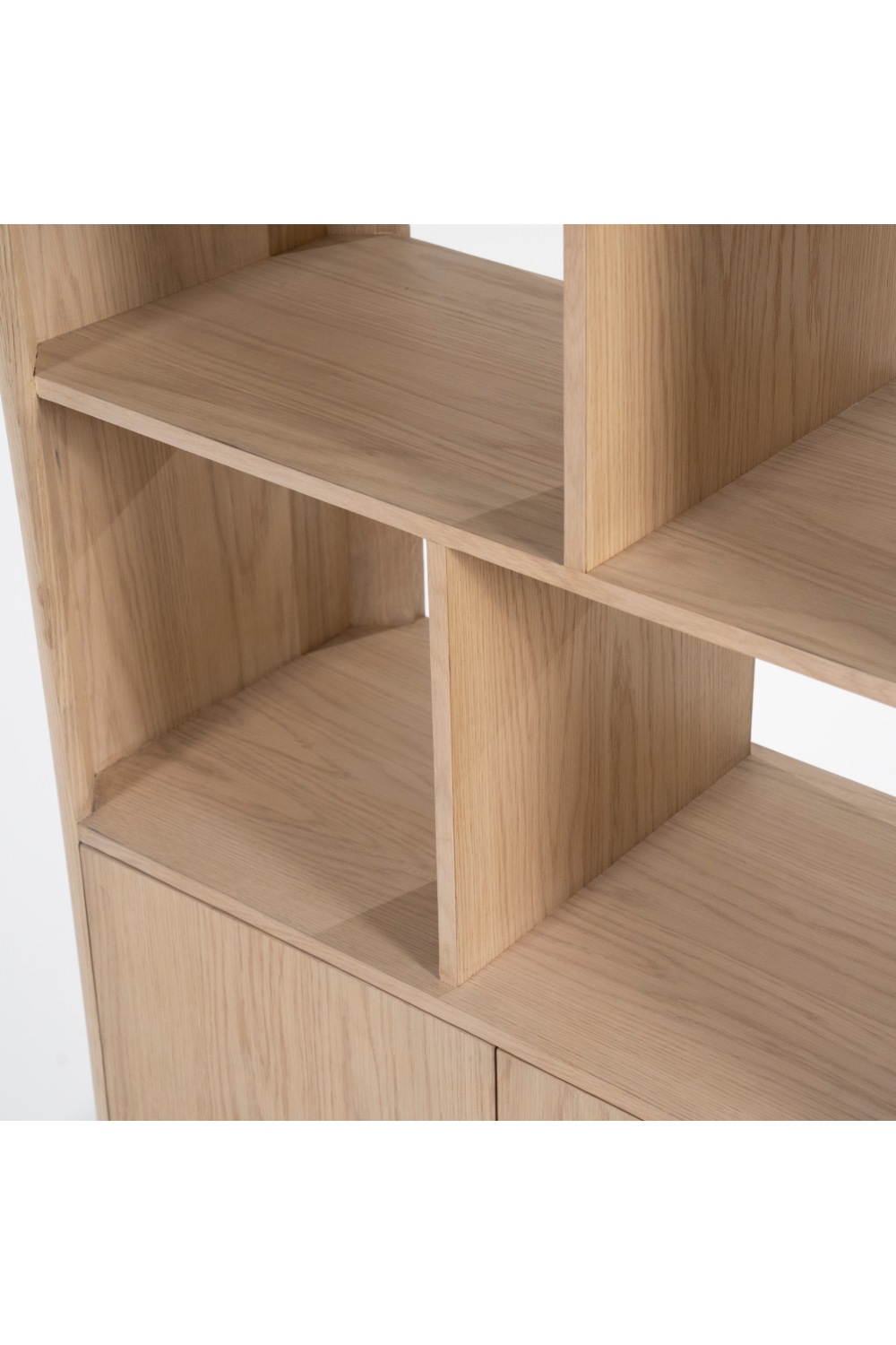 Oak 2-Door Bookcase | Oroa.com