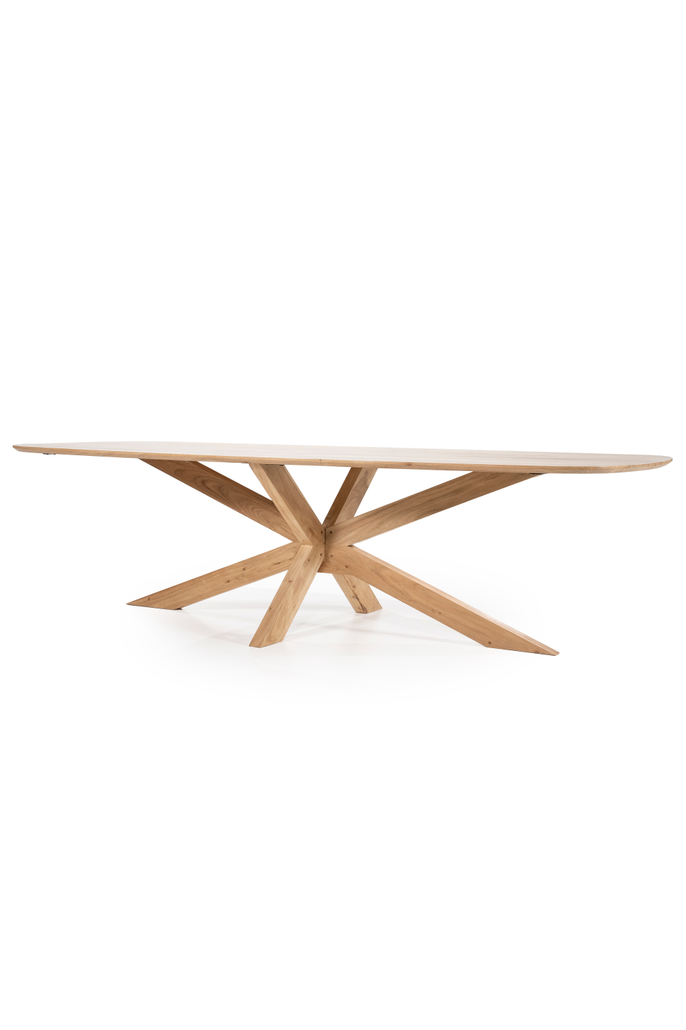 Natural Acacia Wood Dining Table | Oroa.com