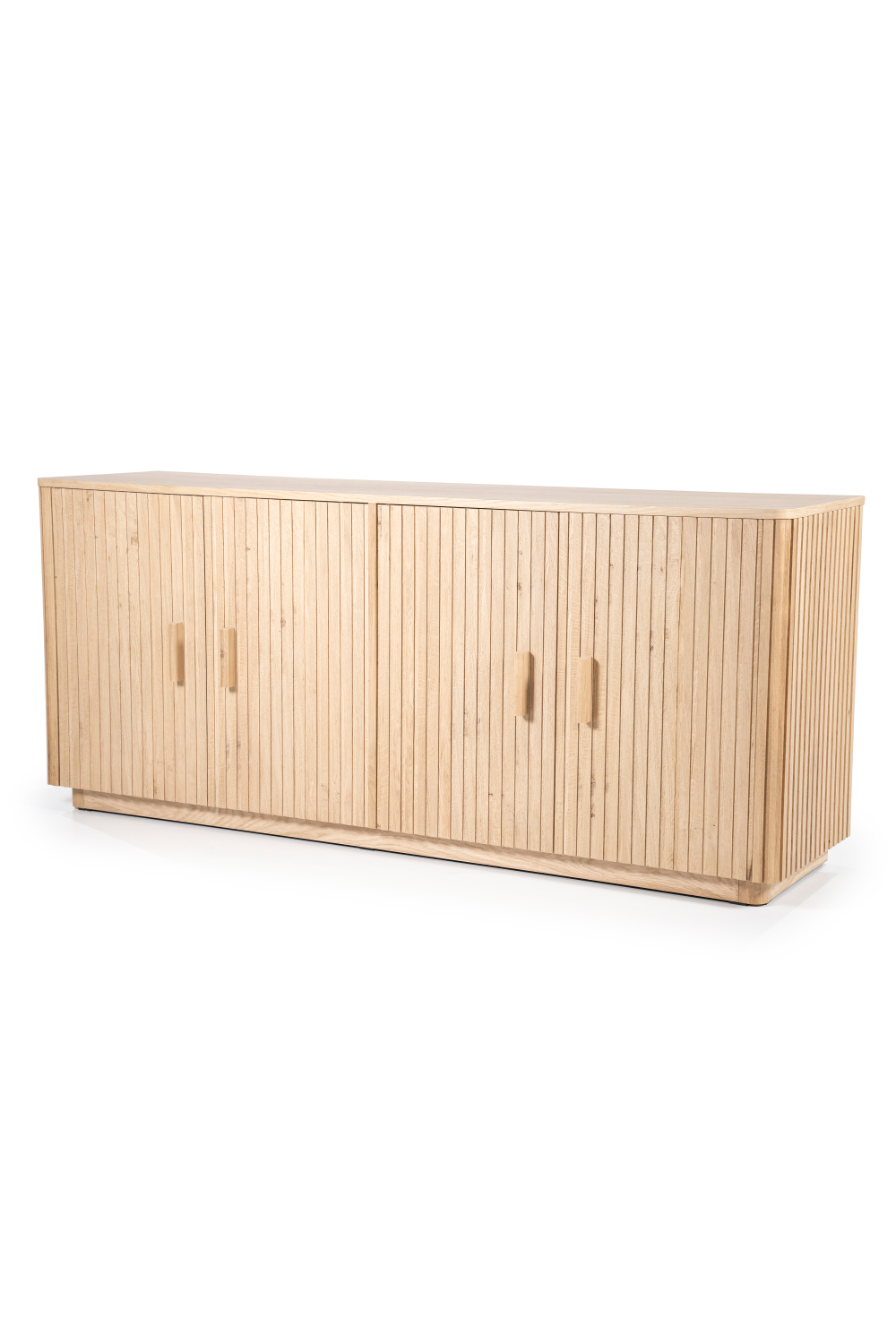 Oak Fluted 4-Door Sideboard | Eleonora Rosenborg | OROA.com
