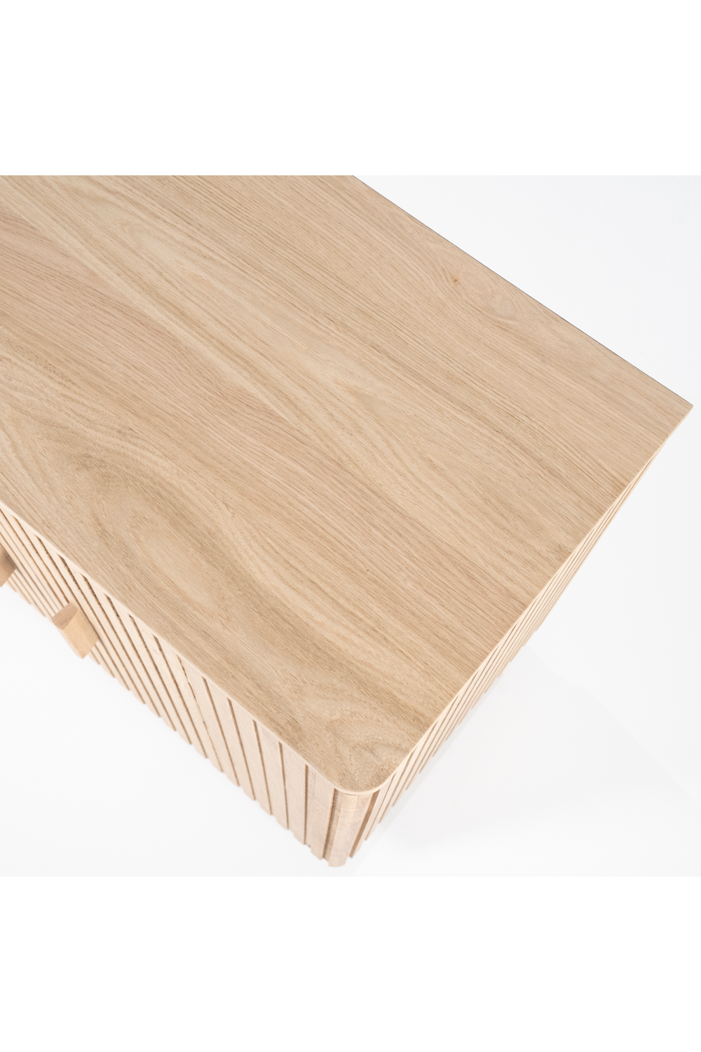 Oak Fluted 4-Door Sideboard | Oroa.com