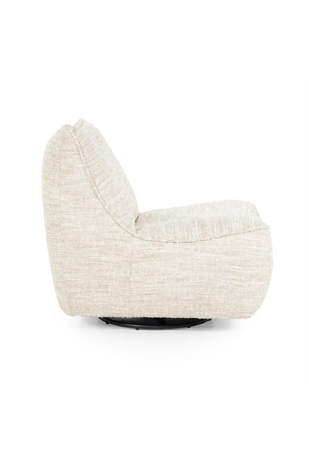 Fabric Swivel Lounge Chair | Eleonora Loys | OROA.com