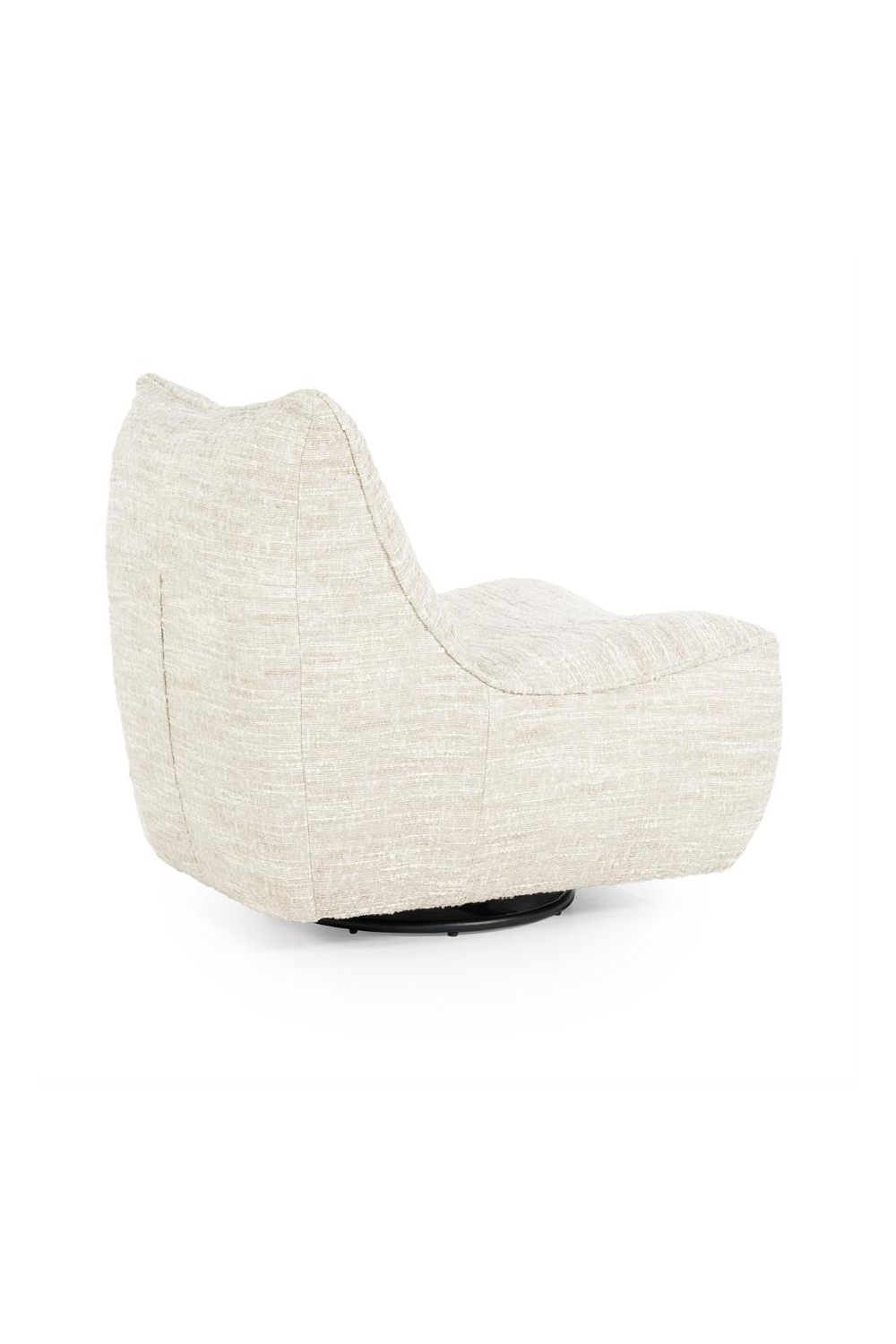 Fabric Swivel Lounge Chair | Eleonora Loys | OROA.com