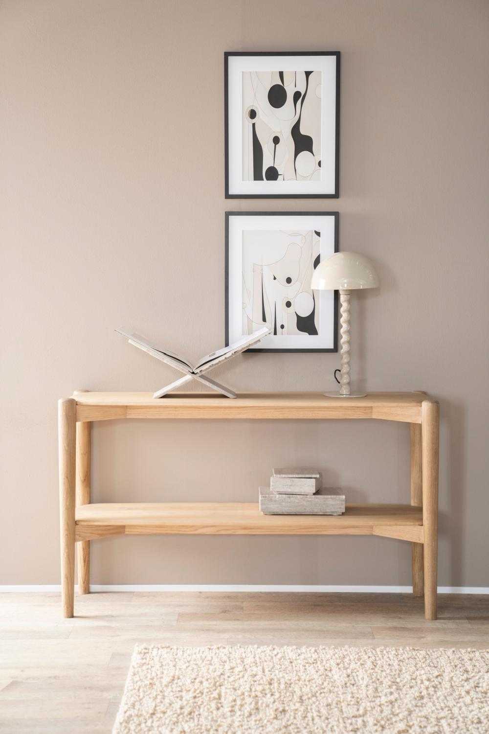 Oak 2-Shelf Sideboard | Eleonora Selbu | OROA.com