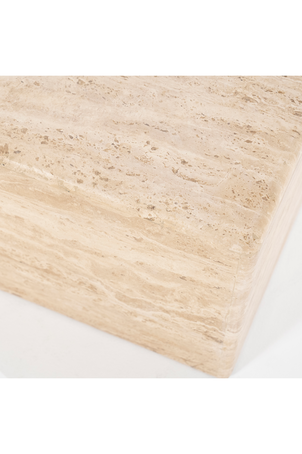 Square Travertine Coffee Table | Eleonora Donta | OROA.com