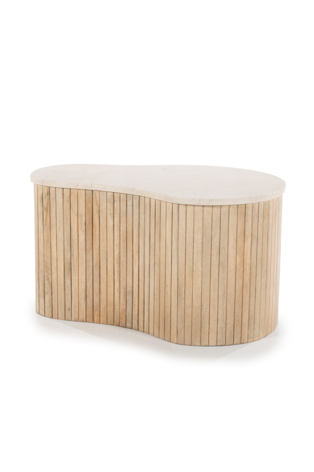 Fluted Mango Coffee Table S | Oroa.com