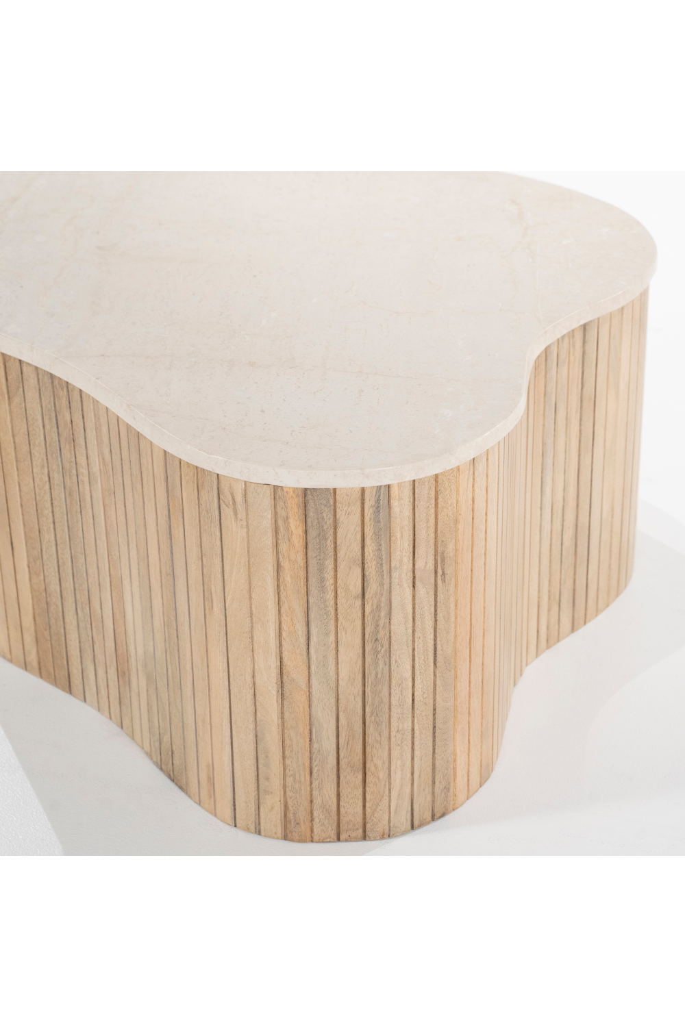 Fluted Mango Coffee Table S | Oroa.com