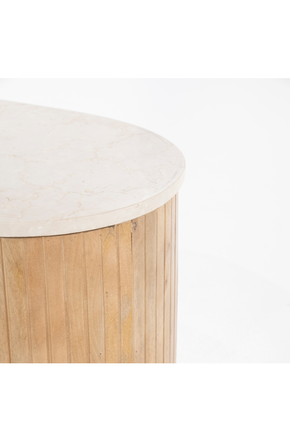 Fluted Mango Coffee Table S | Oroa.com