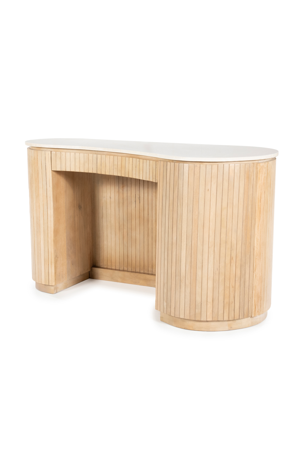 Organic Shape Marble Desk | Oroa.com
