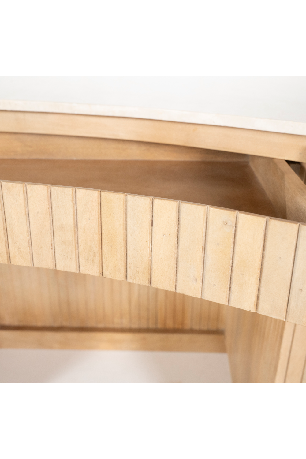 Organic Shape Marble Desk | Eleonora Kira | OROA.com