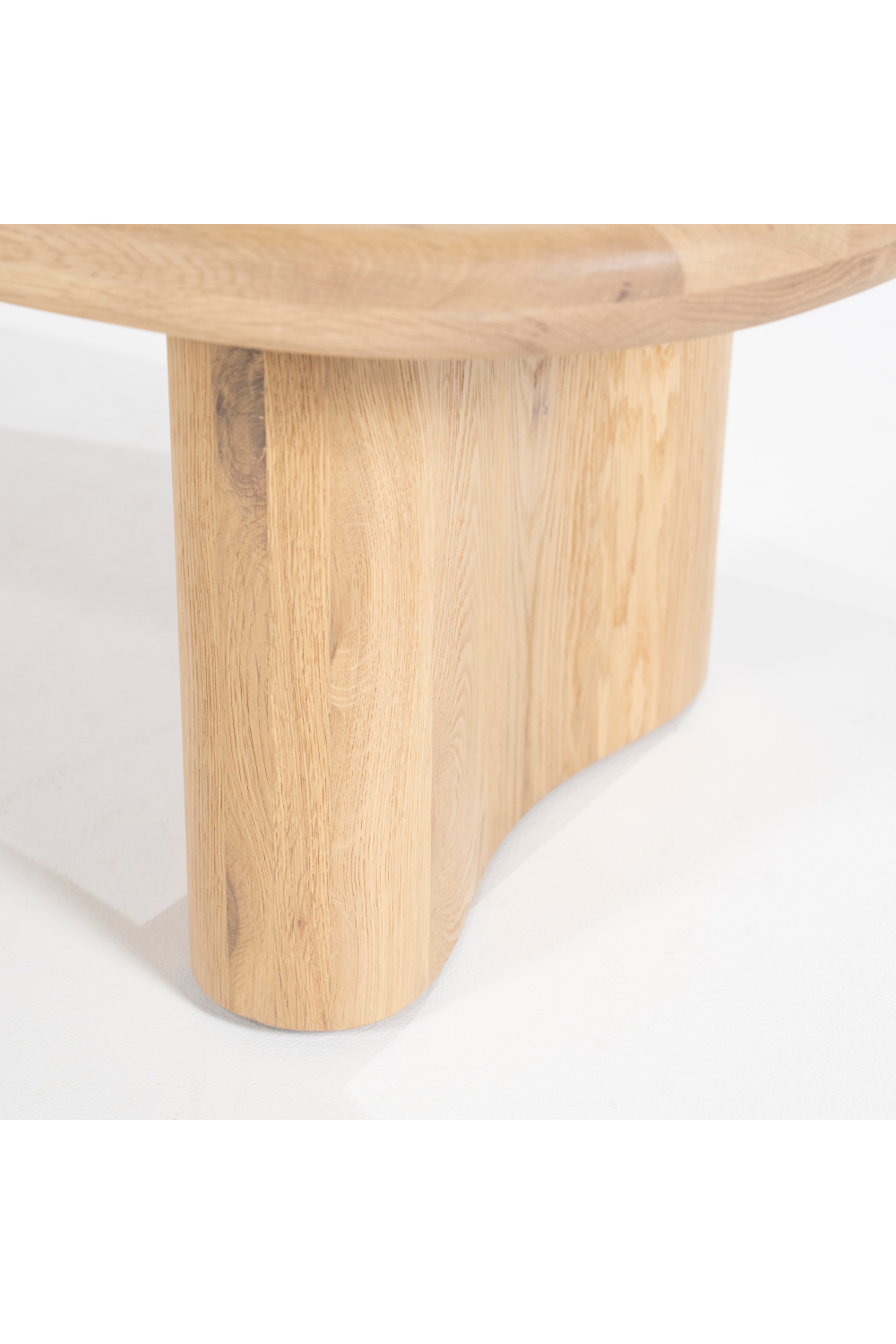 Bean Shape Oak Coffee Table | Oroa.com