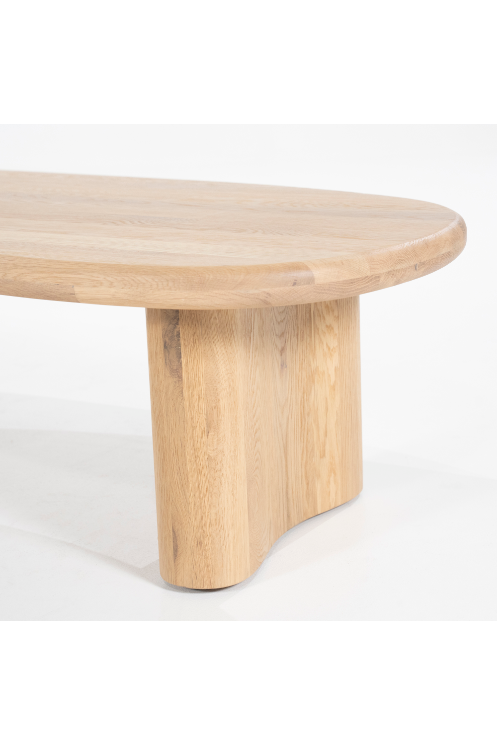 Bean Shape Oak Coffee Table | Oroa.com