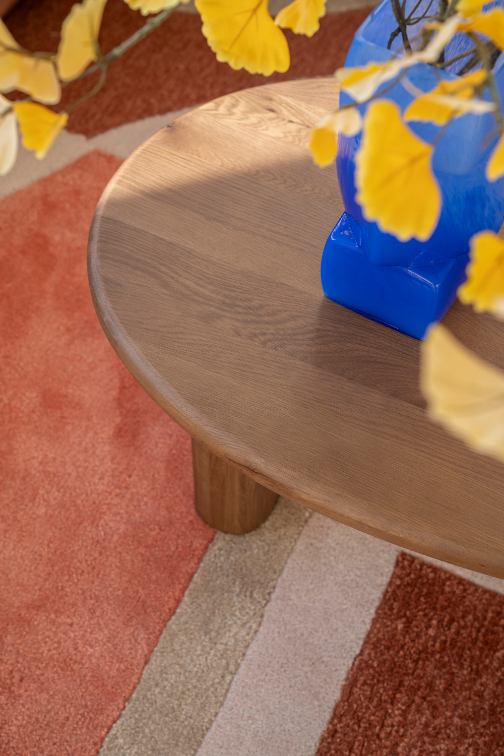 Bean Shape Oak Coffee Table | Oroa.com