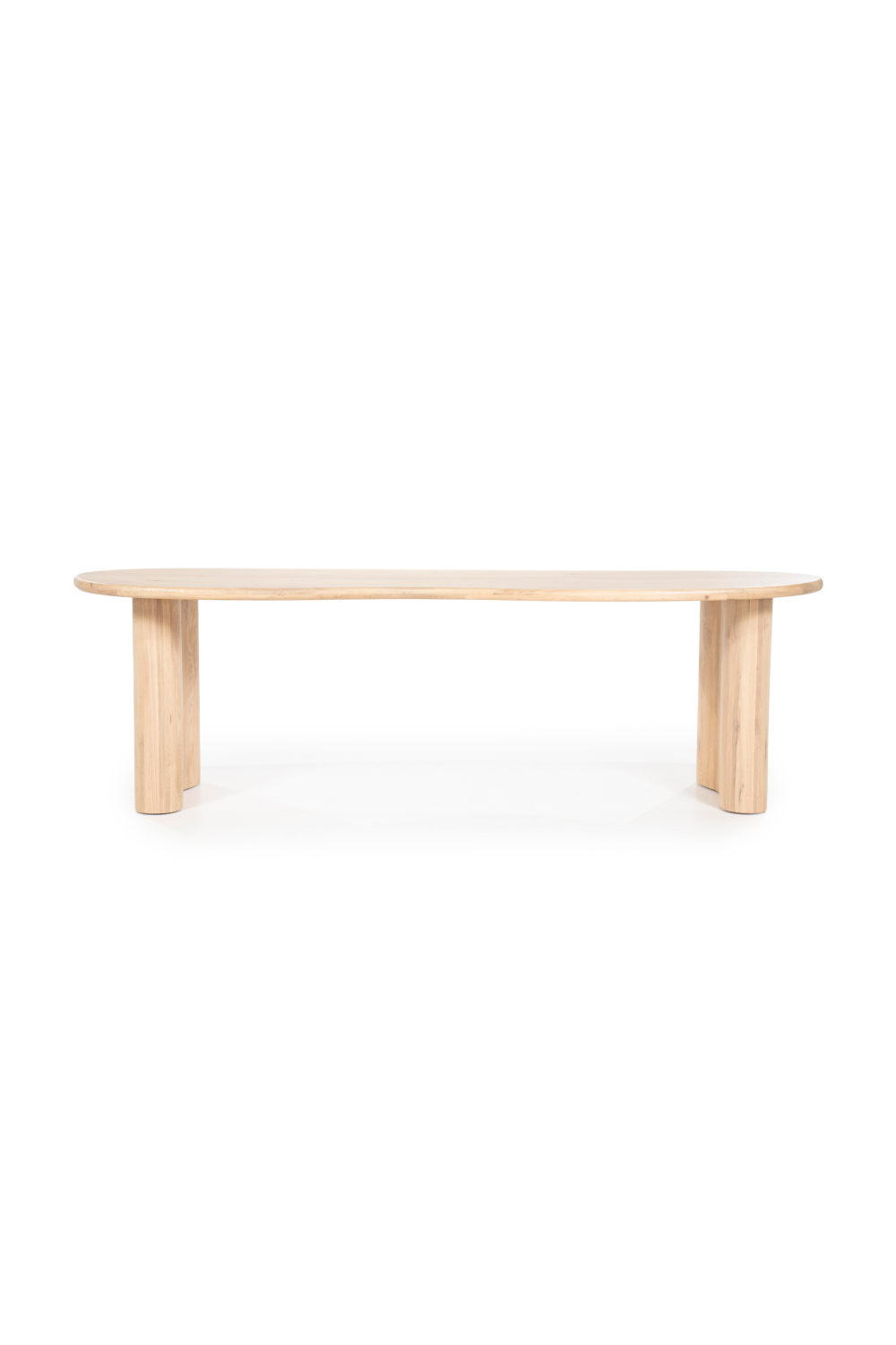 Varnished Oak Organic Dining Table | Eleonora Josh | OROA.com