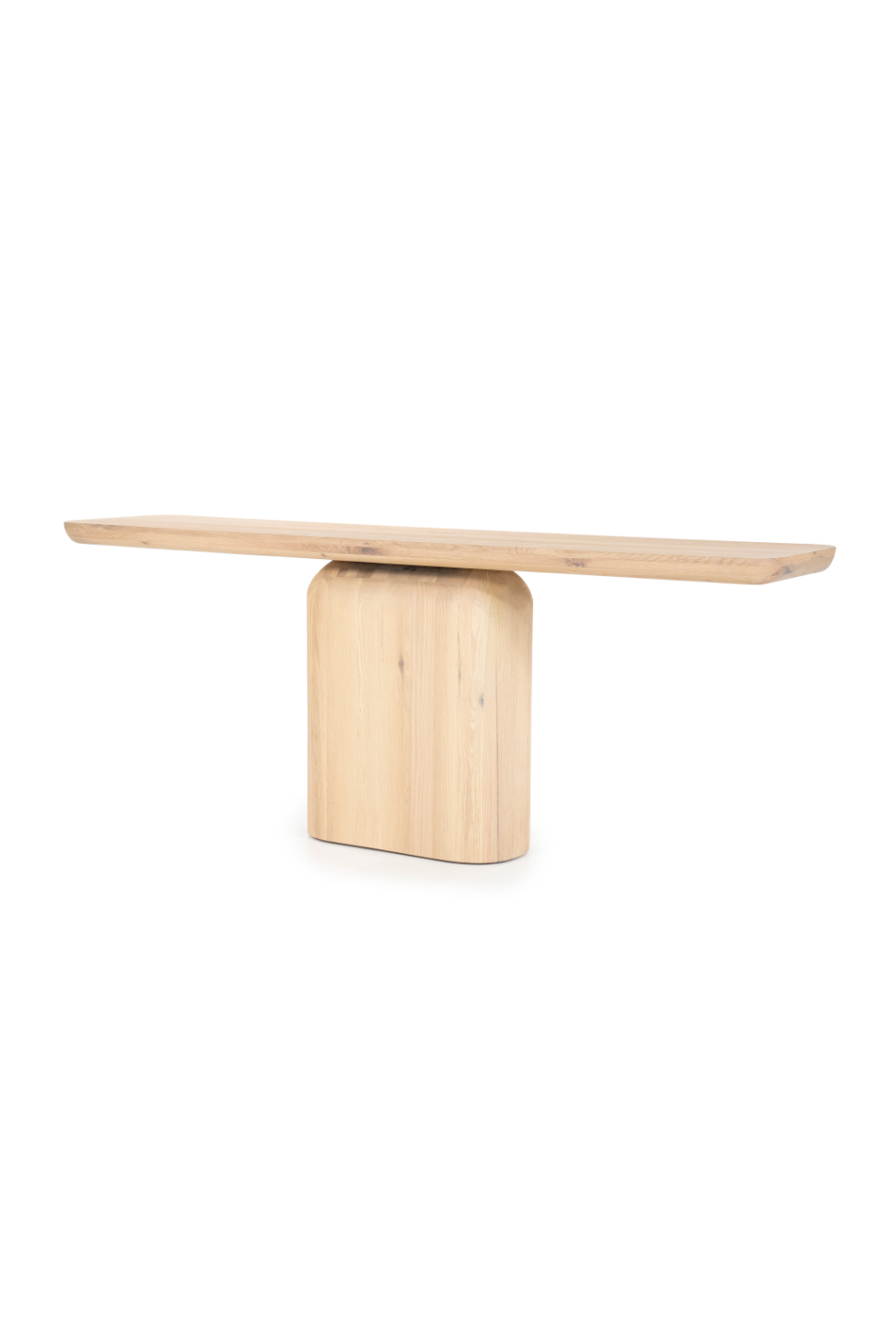 Central-Based Oak Console Table | Oroa.com
