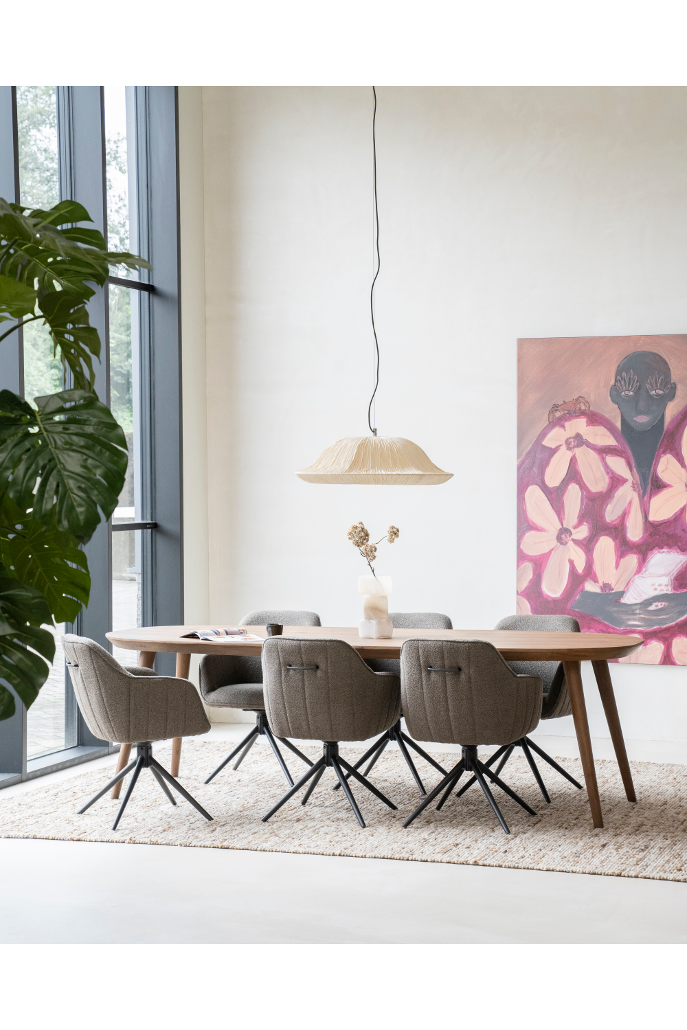 Lacquered Oak Dining Table S | Oroa.com