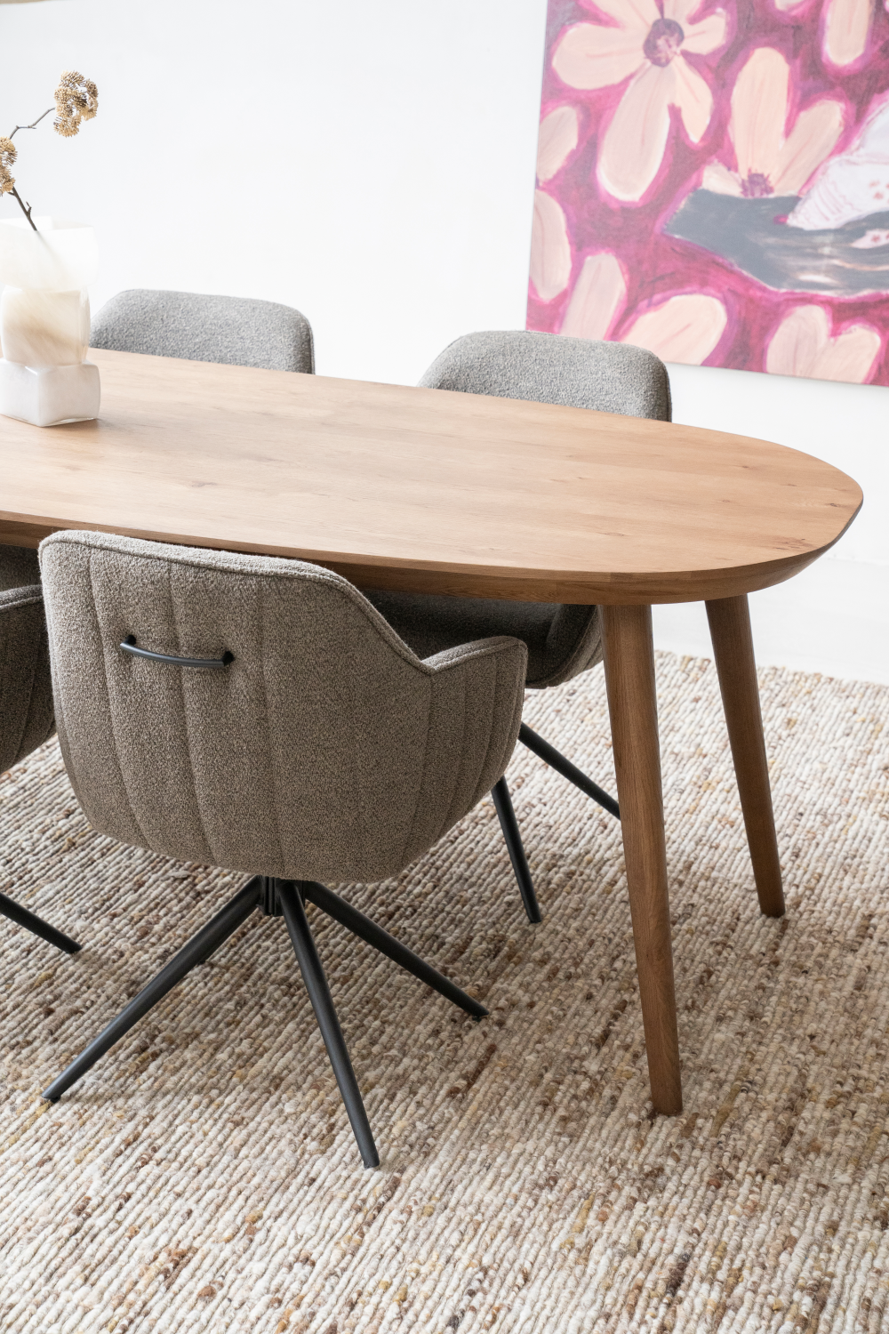 Lacquered Oak Dining Table S | Oroa.com