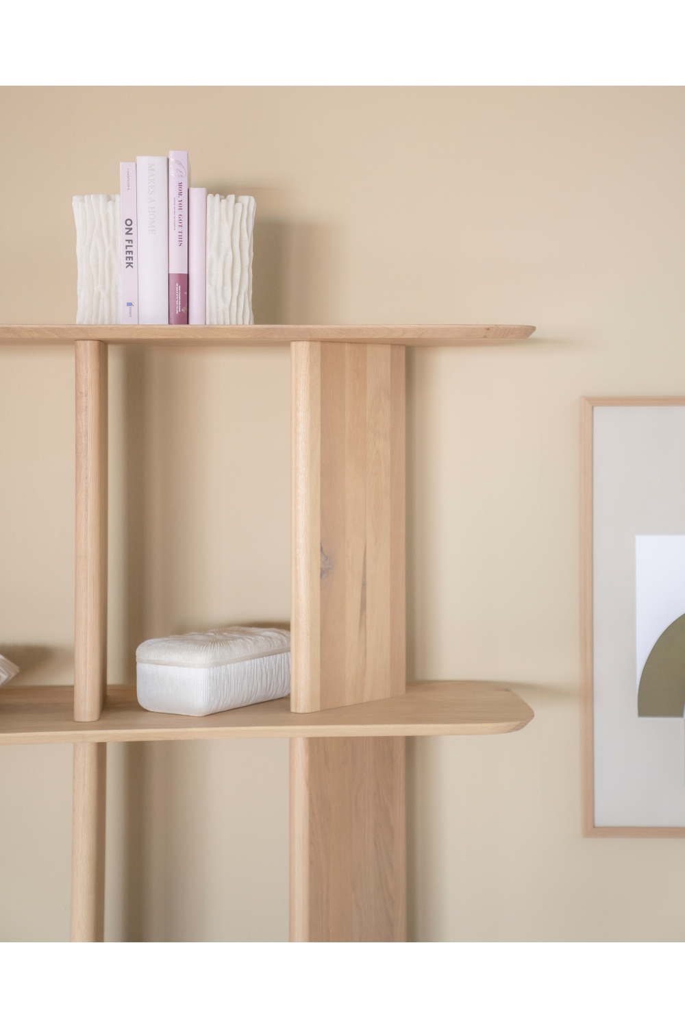 Oak Shelf Wall Cabinet | Eleonora Ty | OROA.com
