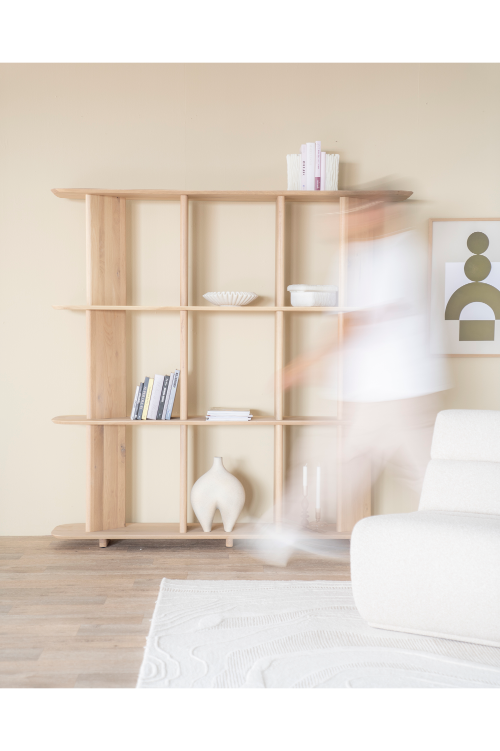 Oak Shelf Wall Cabinet | Oroa.com