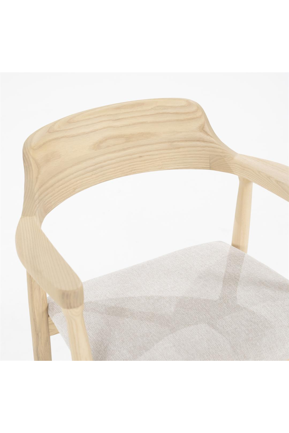 Padded Seat Ash Dining Chair | Eleonora Yorick | OROA.com