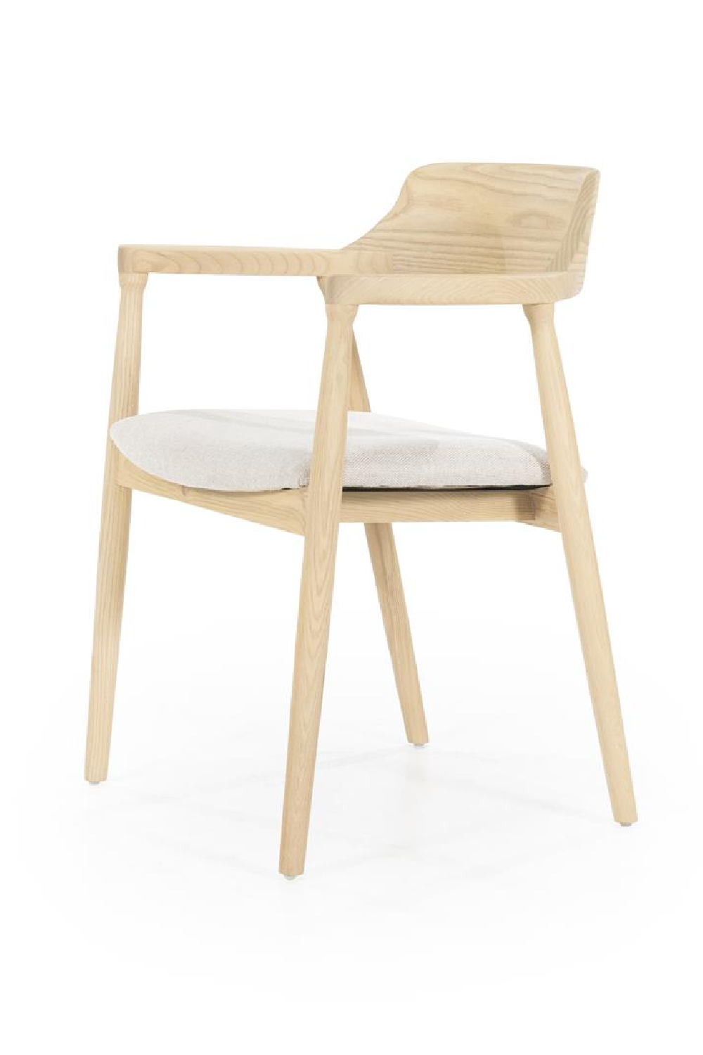 Padded Seat Ash Dining Chair | Eleonora Yorick | OROA.com