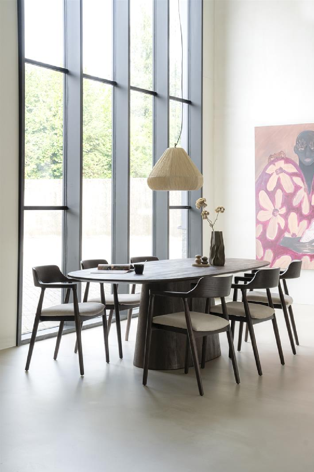 Padded Seat Ash Dining Chair | Oroa.com