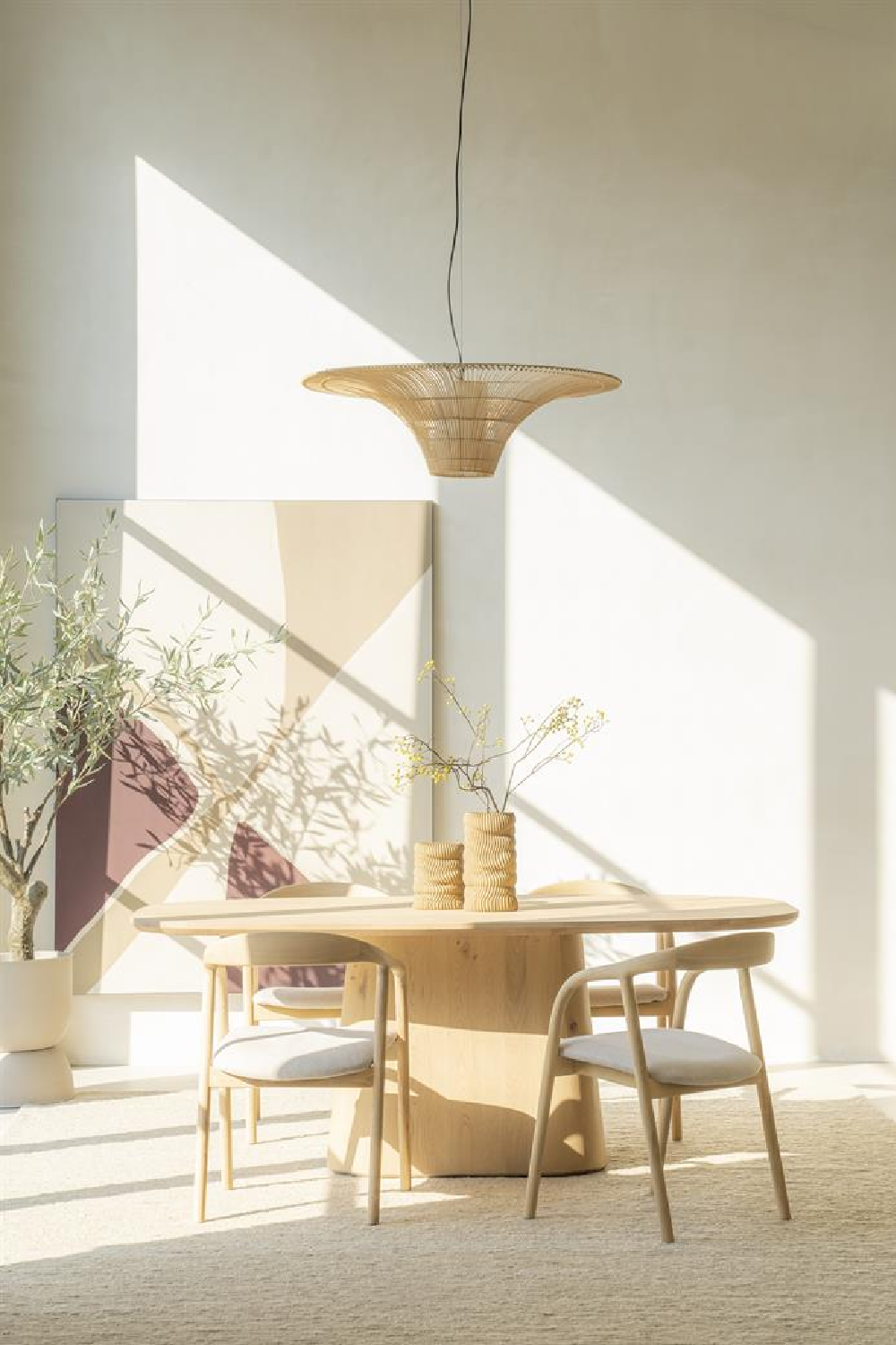 Ash Wood Dining Chair | Oroa.com