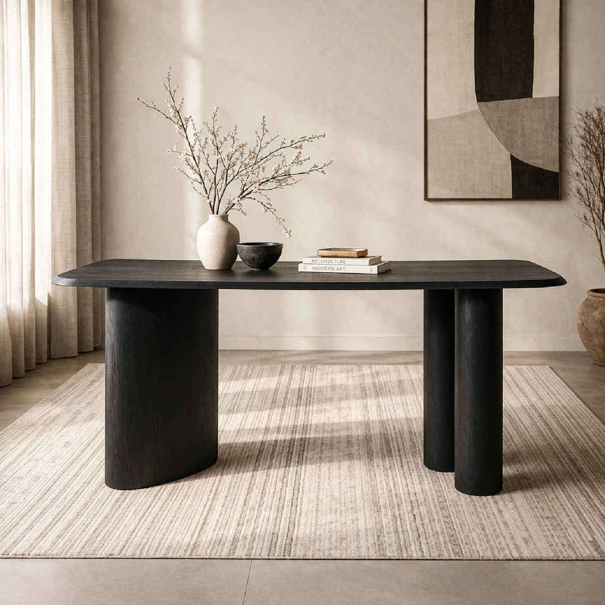 Black Oak Counter Table | Oroa.com