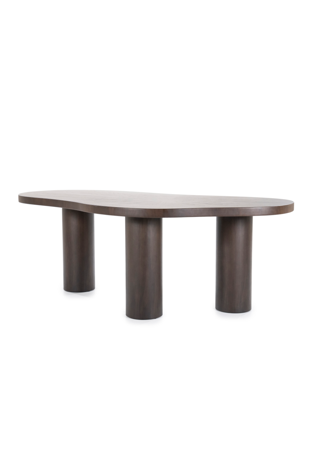 3-Legged Walnut Dining Table | Oroa.com