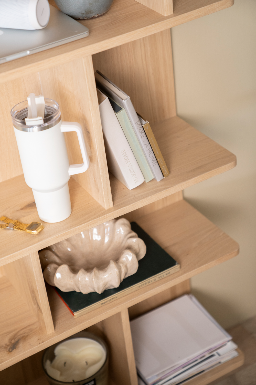 Oak Veneer Wall Cabinet | Oroa.com