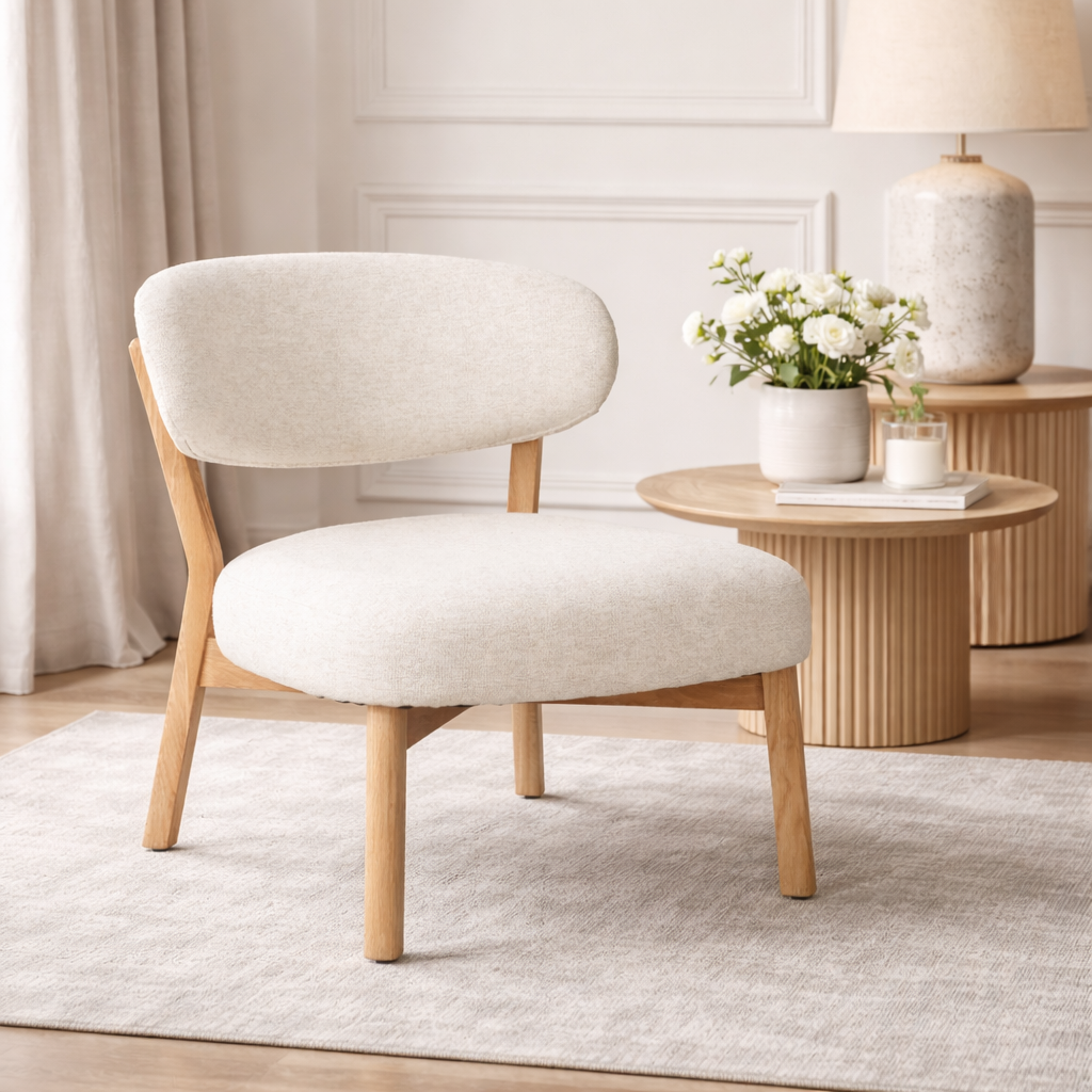 Modern furniture - Oak Framed Accent Chair - www.oroa.com | Oroa.com