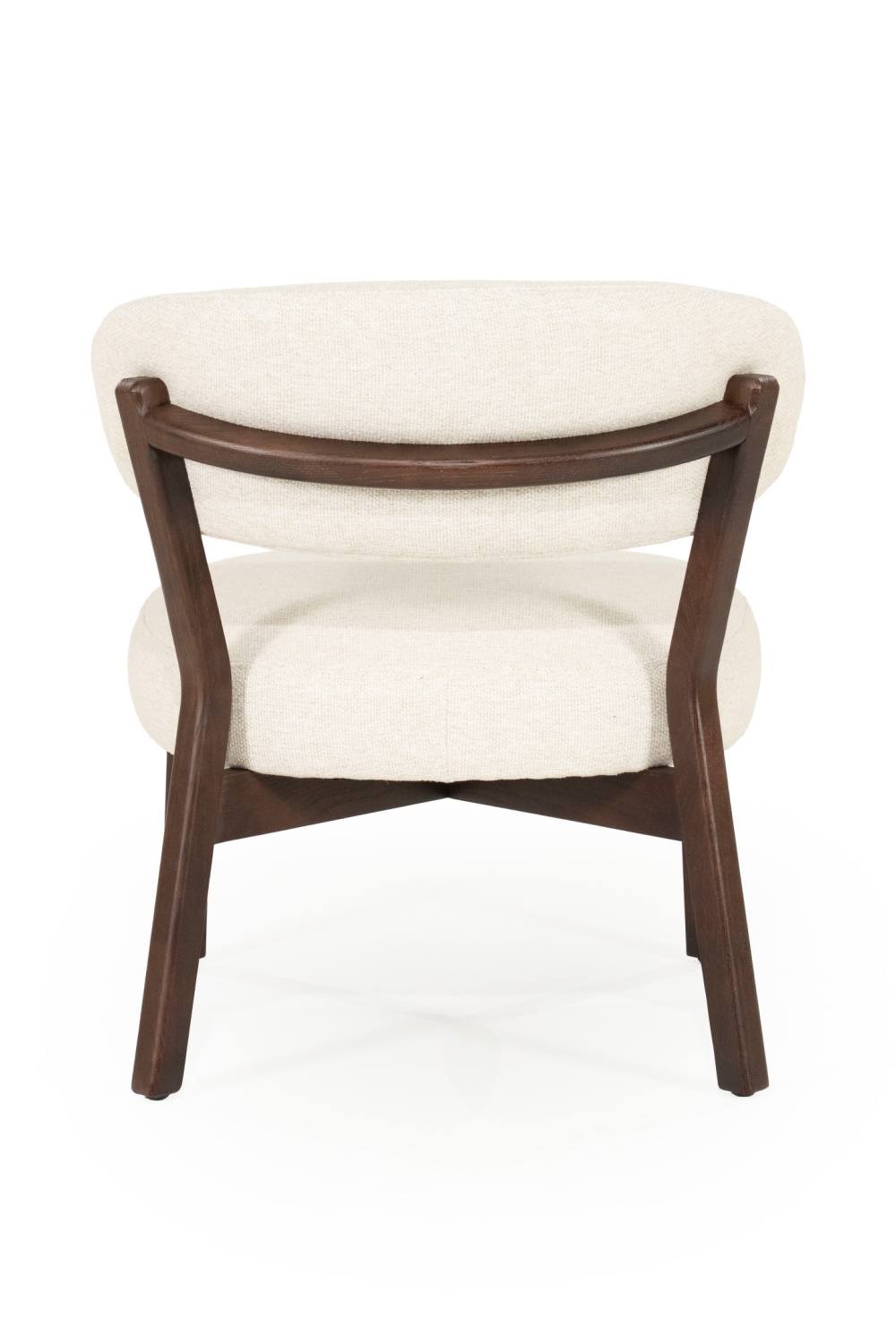 Brown Oak Accent Chair | Eleonora Mikky | OROA.com