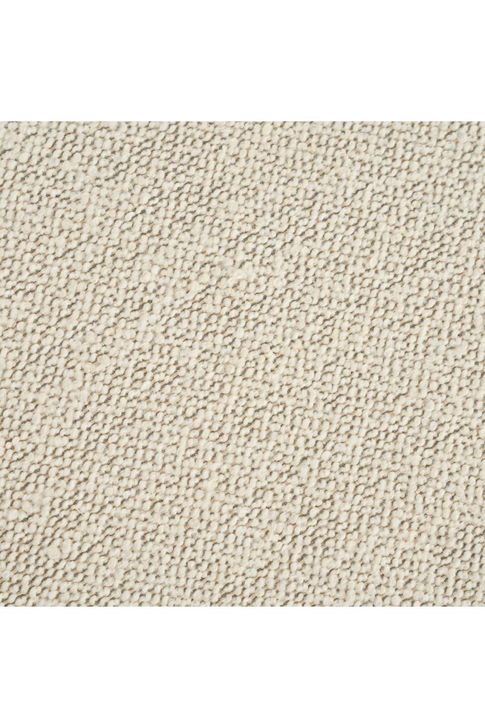 Cylindrical Beige Fabric Ottoman | Oroa.com